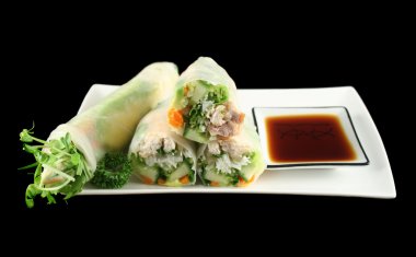 1 Vietnamca pirinç kağıt rulolar
