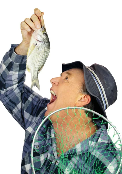 Еда рыбаков — стоковое фото