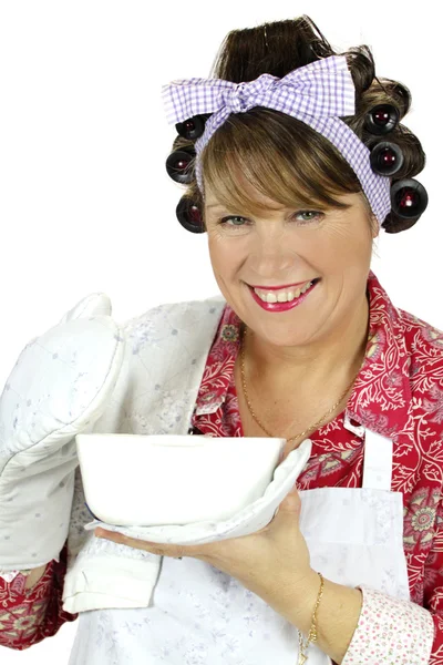 Baking Dish Housewife — Zdjęcie stockowe