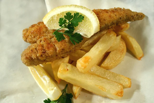 stock image Classic Fish And Chips