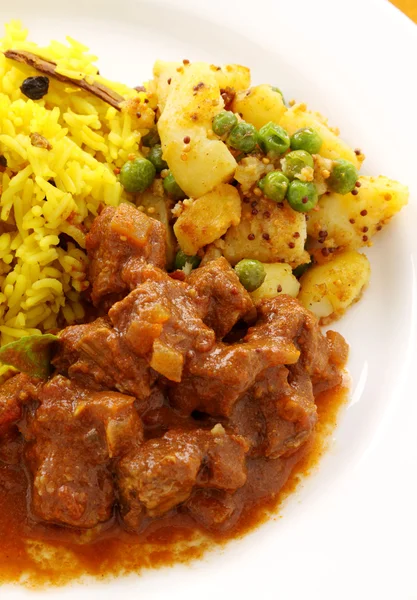 Indian Beef Curry — Stock Photo, Image