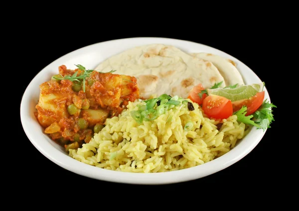 Curry vegetariano indiano — Fotografia de Stock