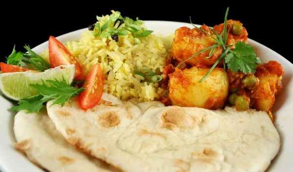 Curry vegetariano indiano — Fotografia de Stock