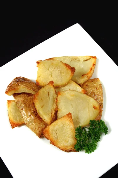 Peaux de pommes de terre cuites au four 1 — Photo