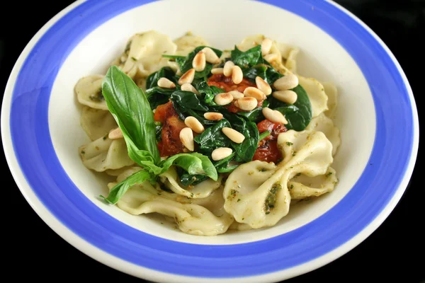 Pasta With Pine Nuts 1 — Stock Photo, Image
