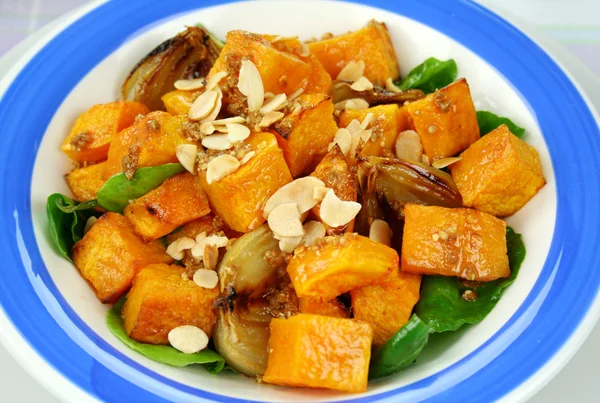 Pumpkin And Onion Salad — Stock Photo, Image