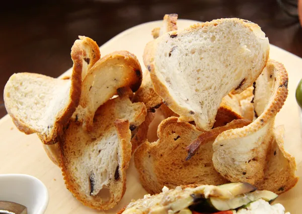 Curvy Crispy Bread — Stock Photo, Image