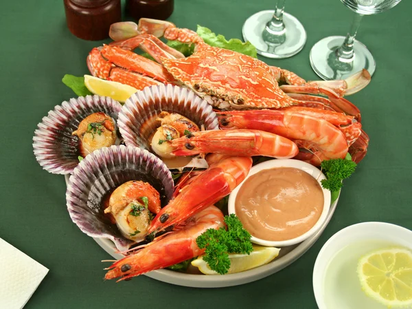 Seafood Platter — Stock Photo, Image