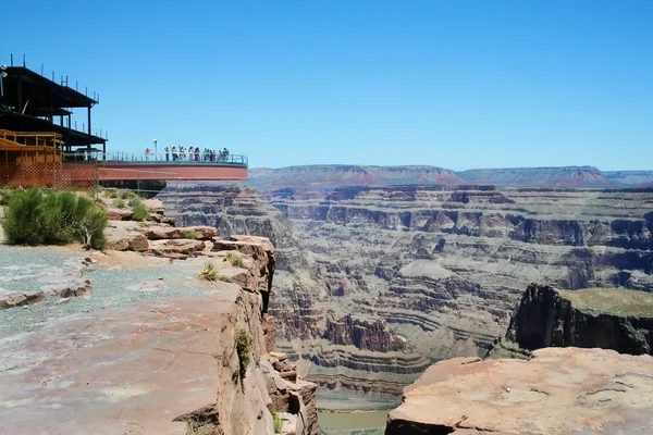 Skywalk Grand Canyon — Zdjęcie stockowe