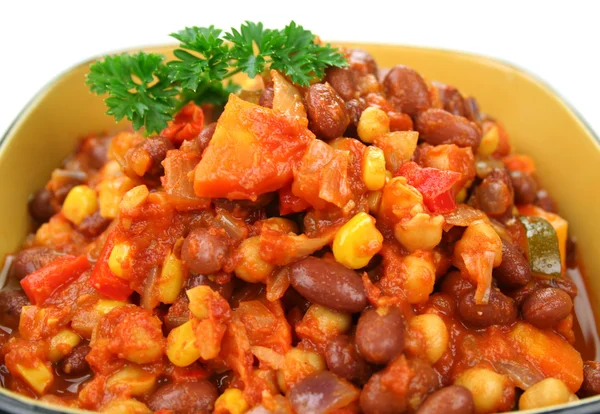 Vegetable And Lentil Hot Pot — Stock Photo, Image