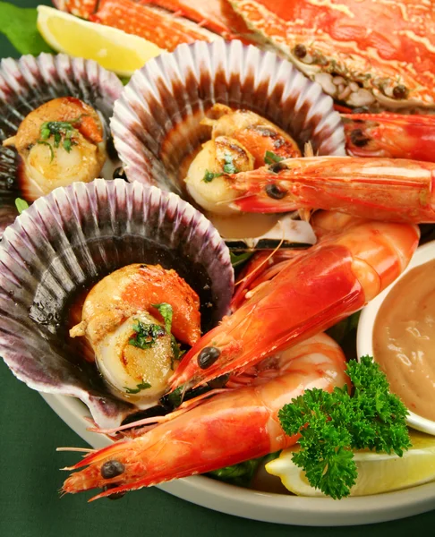 Seafood Platter Stock Image