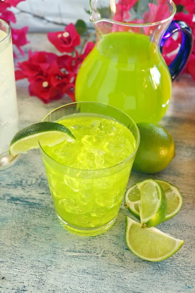 Iced Lime Drink — Stockfoto