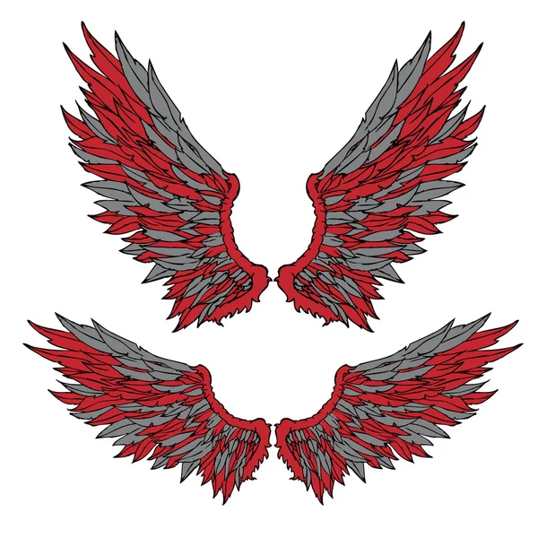 Konstrukce křídla — Stockový vektor