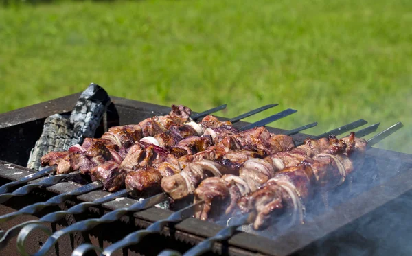 Şaşlık kebap yemek