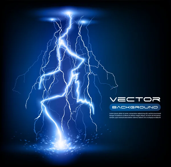 Relámpago vectorial Vector de stock