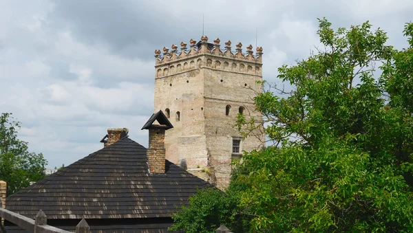 stock image The ancient brick castle