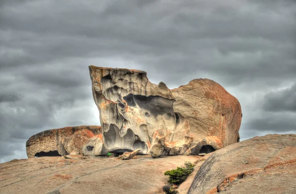 Rochas notáveis na ilha de Kangourou Imagem De Stock