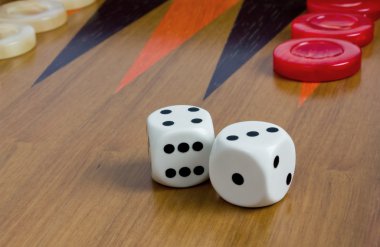 Backgammon Dice clipart