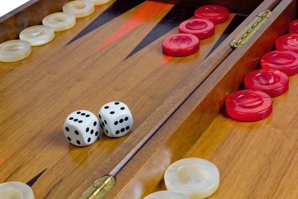Backgammon — Stockfoto