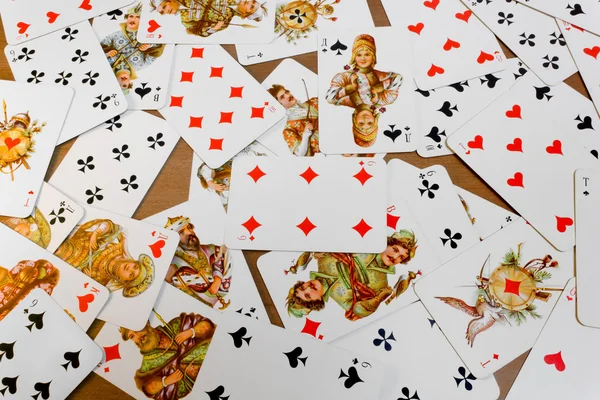 Russian Cards — Stock Photo, Image