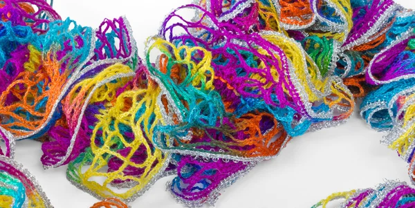 Veelkleurige sjaal — Stockfoto