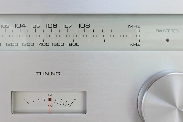 Hi-Fi Radio Tuner — Stock Photo, Image