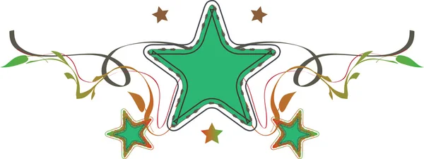 Fundal stelar, ilustrație vector de artă — Vector de stoc