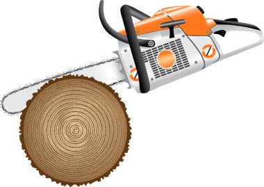 Cutting trees clipart