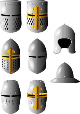 Medieval helmet clipart