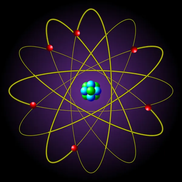 Символ атома — стоковий вектор