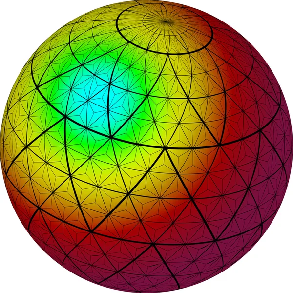 Абстрактный шар — стоковый вектор