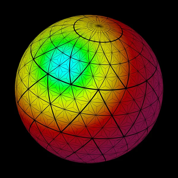 Balle abstraite — Image vectorielle