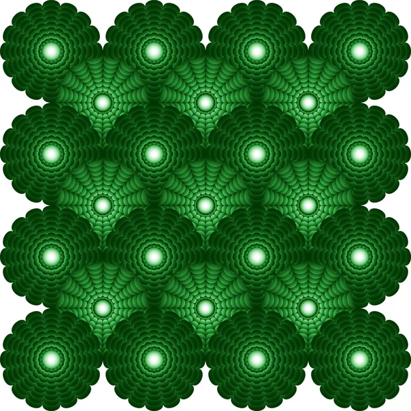 Abstrakt grön — Stock vektor