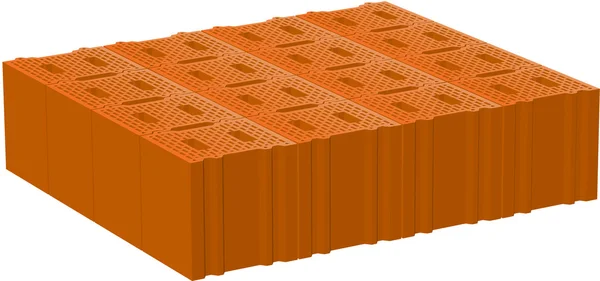 Блок 3D — стоковый вектор