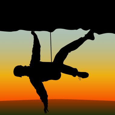 Climbing clipart