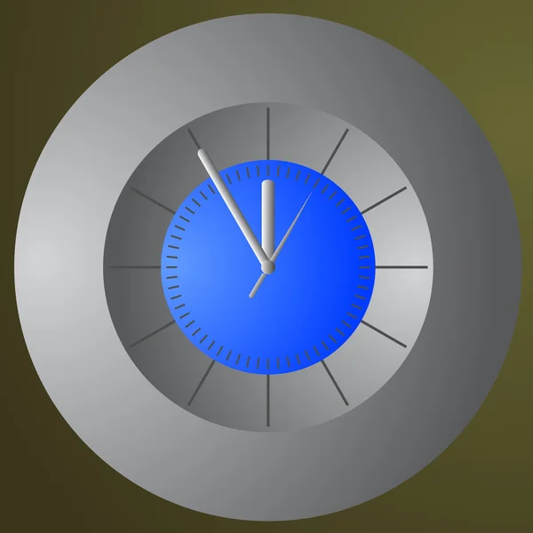 Clock mechanism — Stock Vector