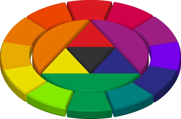 Color círculo — Archivo Imágenes Vectoriales