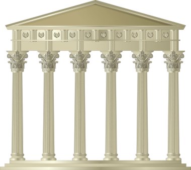 Corinthian capitol clipart