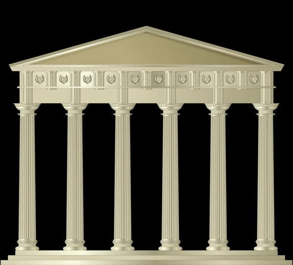 Capitolio dórico — Archivo Imágenes Vectoriales