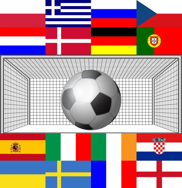 Легкий футбол 2012 — стоковый вектор