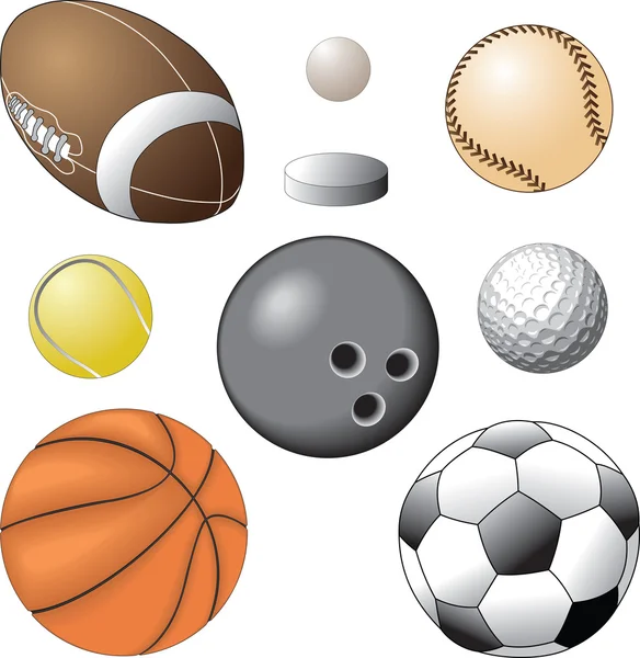 Εικονογράφηση μπάλα — Διανυσματικό Αρχείο