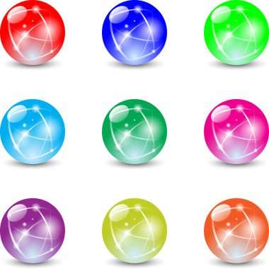 Marbles clipart