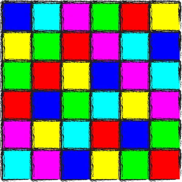 Kleurrijke paneel — Stockvector