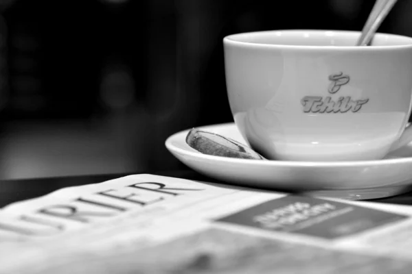 Die Tasse Kaffee — Zdjęcie stockowe
