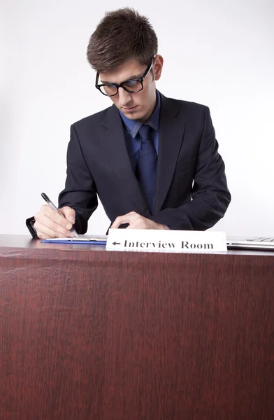 Young receptionist — Stock Photo, Image