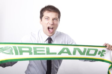 Ireland fan clipart