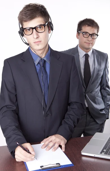Two business men — Stock Photo, Image