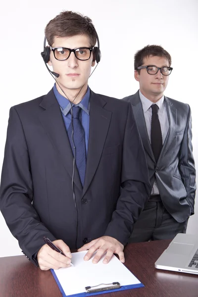 Dois homens de negócios — Fotografia de Stock