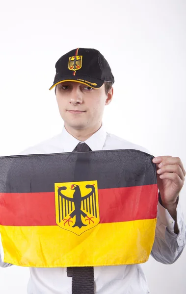 Tyskland fan — Stockfoto