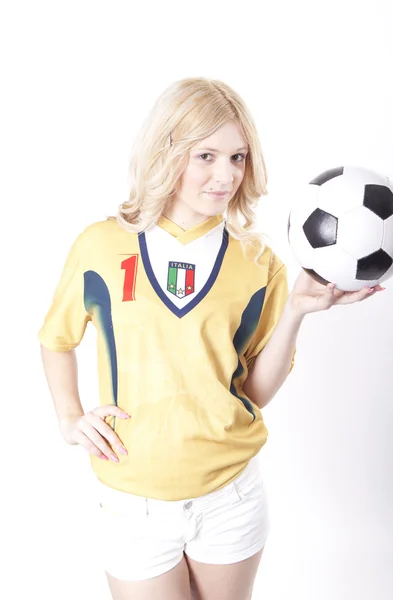 Italy fan. — Stock Photo, Image